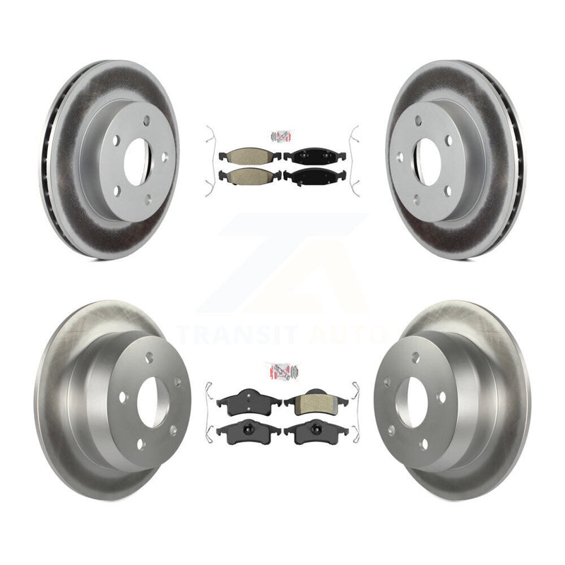 Transit Auto KGA-103093 Disc Brake Kit for 1999-2002 Jeep Grand Cherokee - Front and Rear