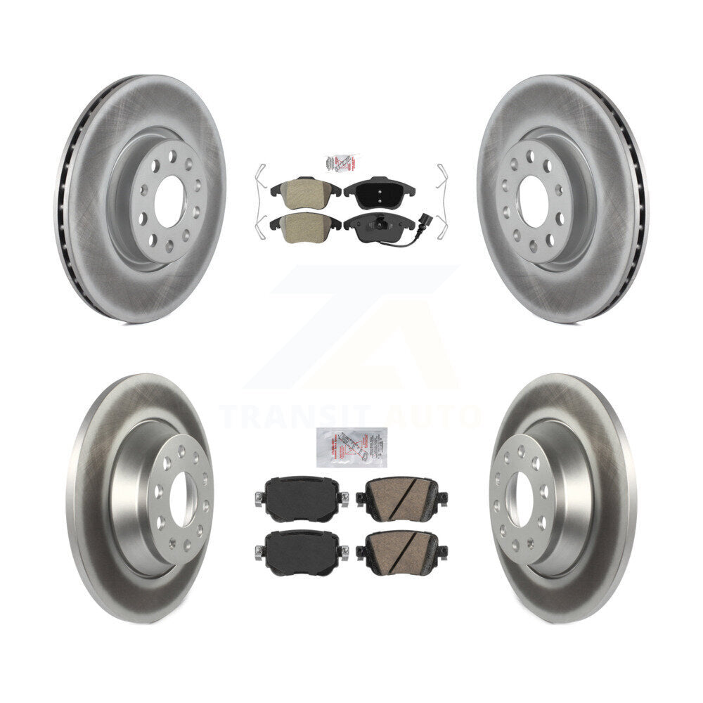 Transit Auto KGA-103094 Disc Brake Kit for 2016-2018 Audi Q3, Audi Q3 Quattro - Front and Rear