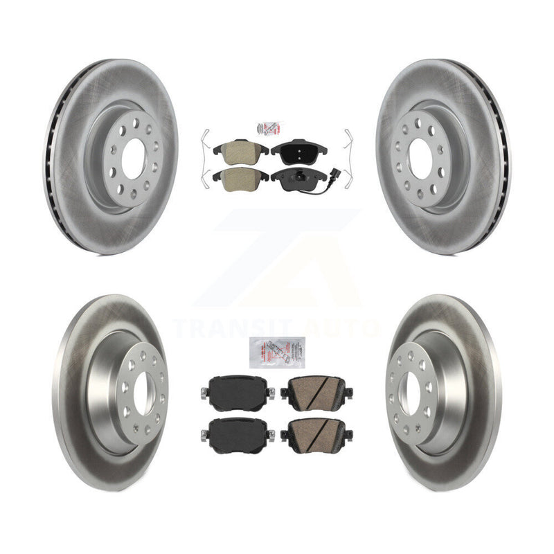 Transit Auto KGA-103094 Disc Brake Kit for 2016-2018 Audi Q3, Audi Q3 Quattro - Front and Rear