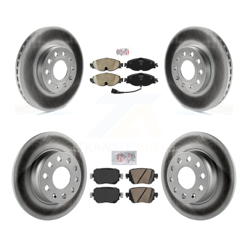 Transit Auto KGA-103096 Disc Brake Kit for 2015-2021 Volkswagen Golf, Volkswagen Golf SportWagen - Front and Rear