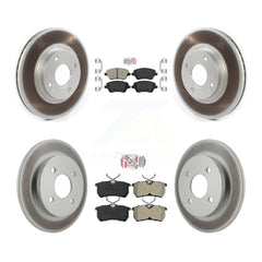 Transit Auto KGA-103102 Disc Brake Kit for 2014-2019 Ford Fiesta - Front and Rear