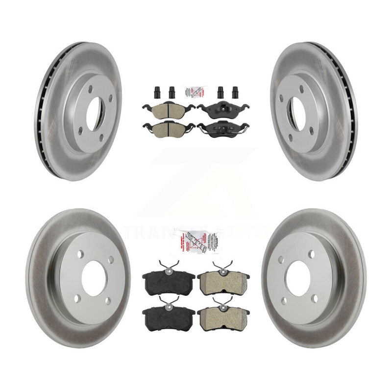 Transit Auto KGA-103103 Disc Brake Kit for 2000-2004 Ford Focus - Front and Rear