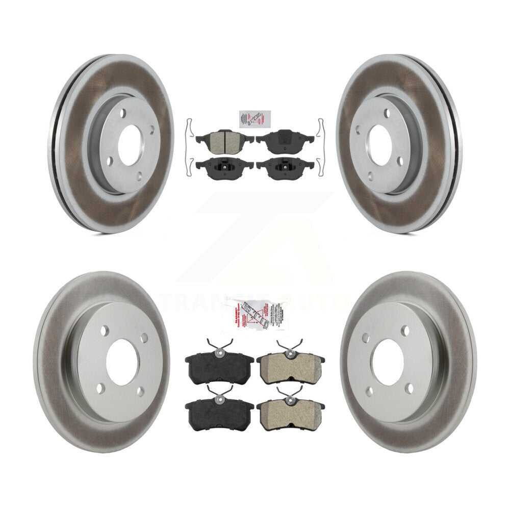 Transit Auto KGA-103104 Disc Brake Kit for 2005-2007 Ford Focus - Front and Rear