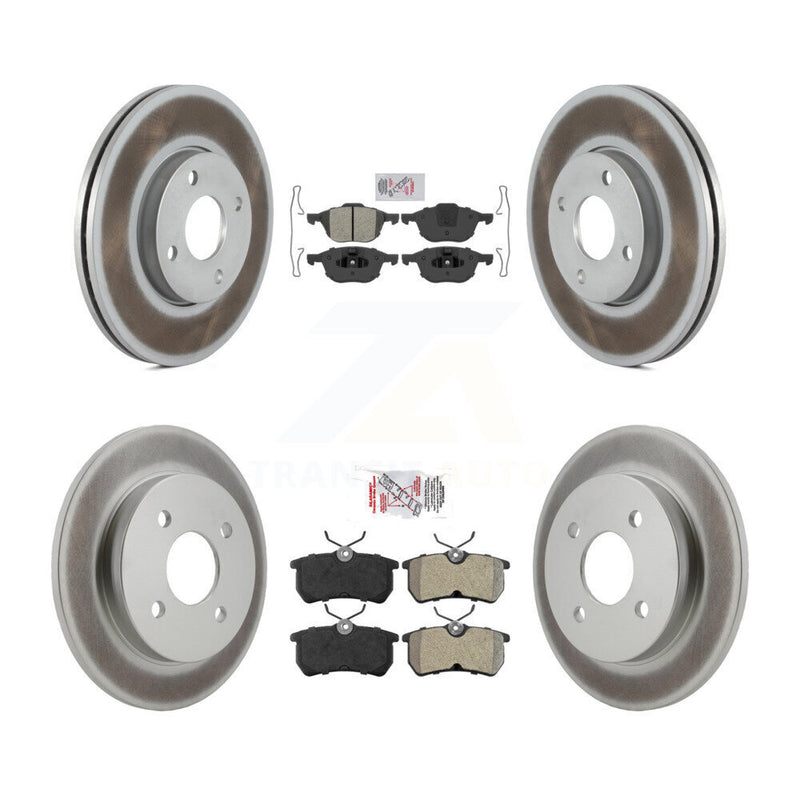 Transit Auto KGA-103104 Disc Brake Kit for 2005-2007 Ford Focus - Front and Rear