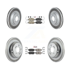 Transit Auto KGA-103107 Disc Brake Kit for 2010-2011 Hyundai Genesis - Front and Rear