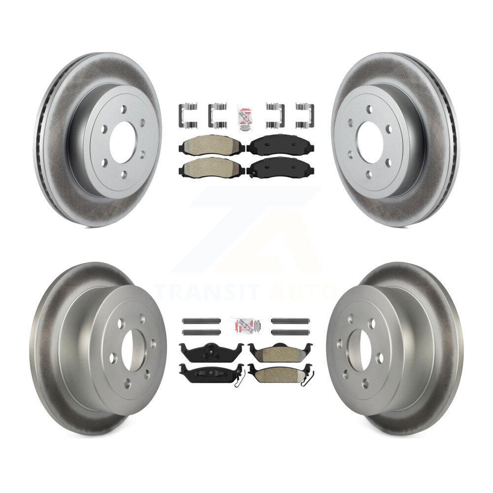 Transit Auto KGA-103109 Disc Brake Kit for 2003-2004 Dodge Dakota - Front and Rear