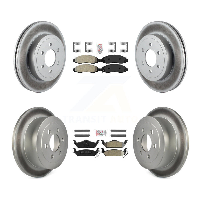 Transit Auto KGA-103109 Disc Brake Kit for 2003-2004 Dodge Dakota - Front and Rear