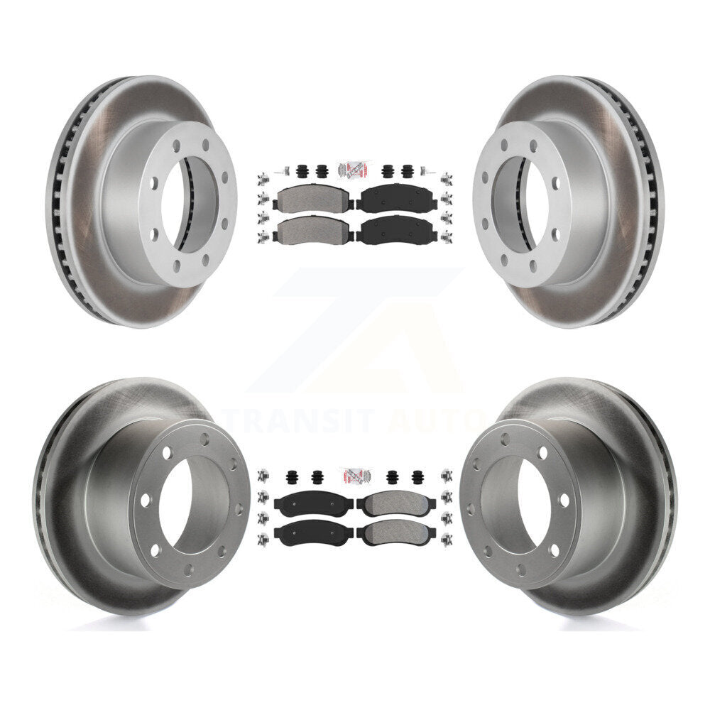 Transit Auto KGA-103110 Disc Brake Kit for 2010-2012 Ford F-250 Super Duty, Ford F-350 Super Duty - Front and Rear