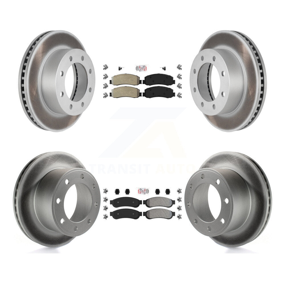 Transit Auto KGA-103111 Disc Brake Kit for 2010-2012 Ford F-250 Super Duty, Ford F-350 Super Duty - Front and Rear