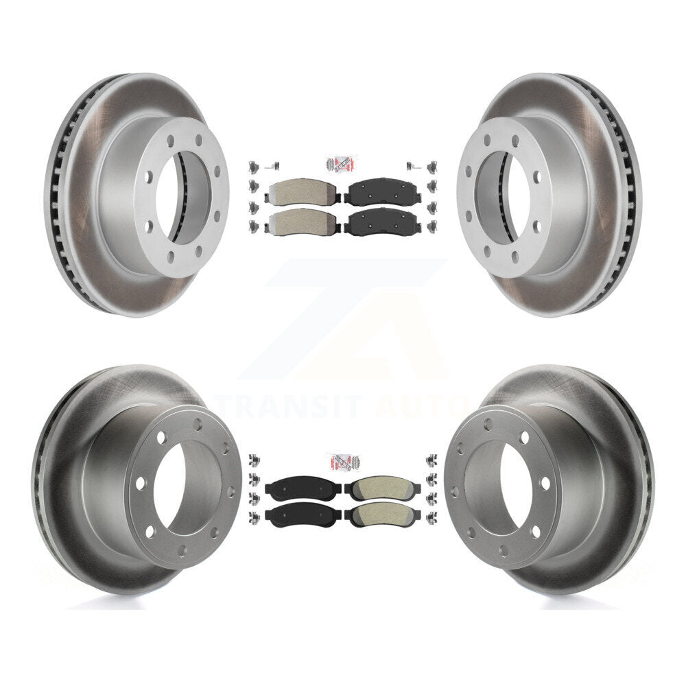 Transit Auto KGA-103117 Disc Brake Kit for 2009-2011 Ford F-250 Super Duty, Ford F-350 Super Duty - Front and Rear