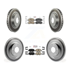 Transit Auto KGA-103126 Disc Brake Kit for 2013-2024 Mitsubishi Outlander, Mitsubishi Outlander Sport, Mitsubishi RVR - Front and Rear