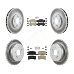 Transit Auto KGA-103128 Disc Brake Kit for 2004-2011 Mitsubishi Endeavor - Front and Rear