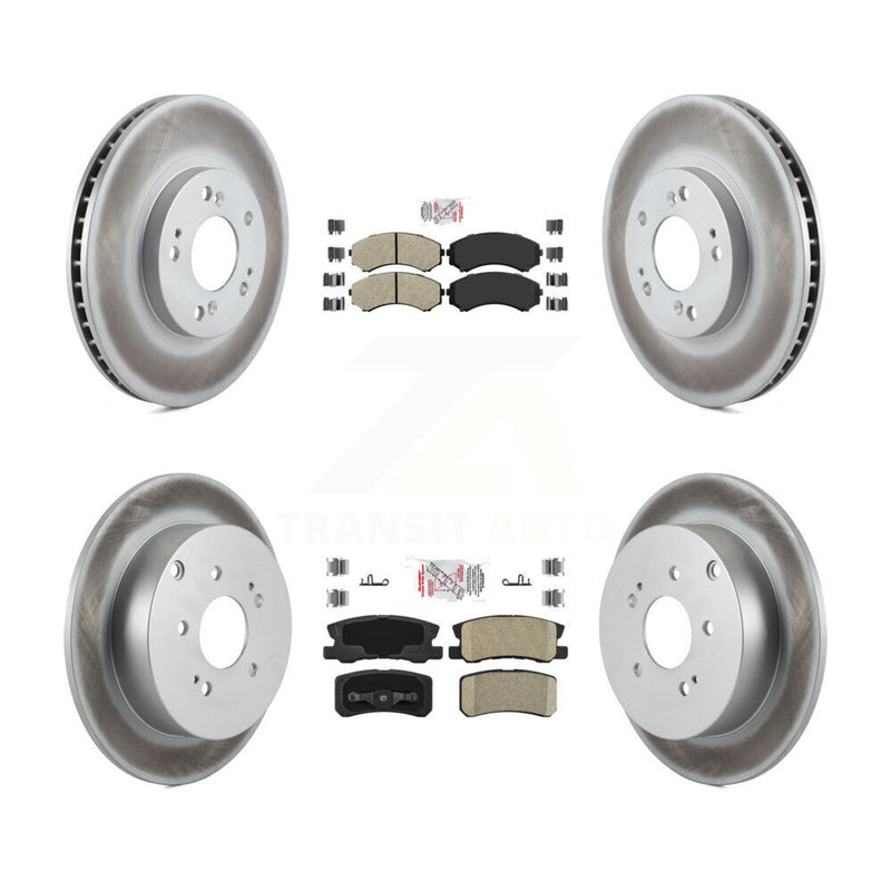 Transit Auto KGA-103128 Disc Brake Kit for 2004-2011 Mitsubishi Endeavor - Front and Rear