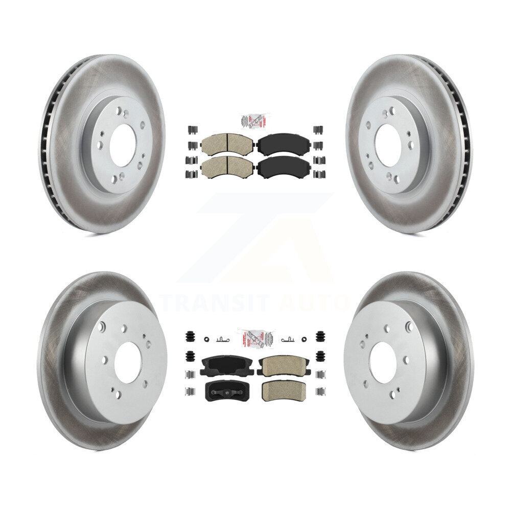 Transit Auto KGA-103129 Disc Brake Kit for 2004-2011 Mitsubishi Endeavor - Front and Rear