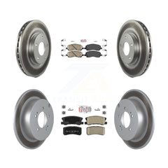 Transit Auto KGA-103130 Disc Brake Kit for 2007-2013 Mitsubishi Outlander - Front and Rear