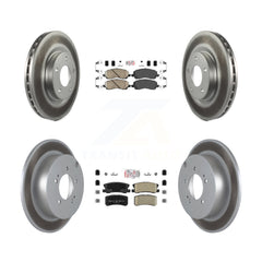 Transit Auto KGA-103133 Disc Brake Kit for 2007-2013 Mitsubishi Outlander - Front and Rear
