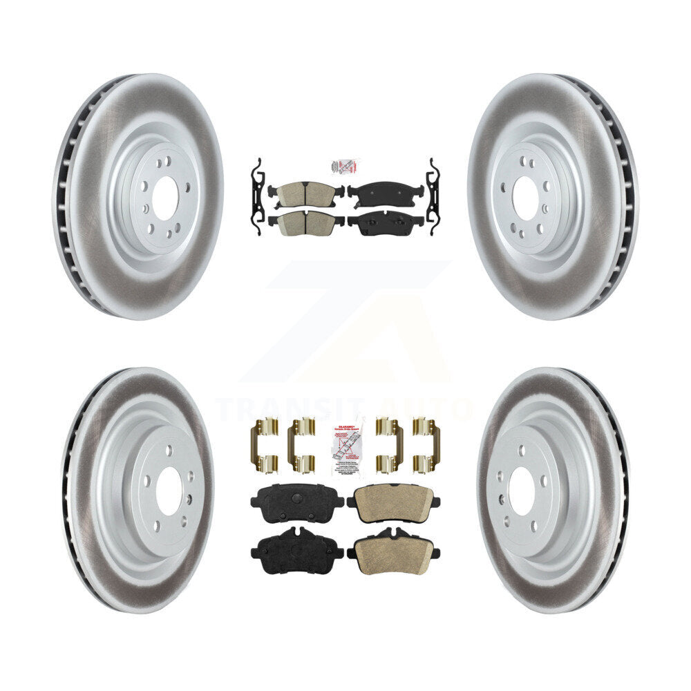 Transit Auto KGA-103137 Disc Brake Kit for 2015-2019 Mercedes-Benz GLS450, Mercedes-Benz ML250 - Front and Rear