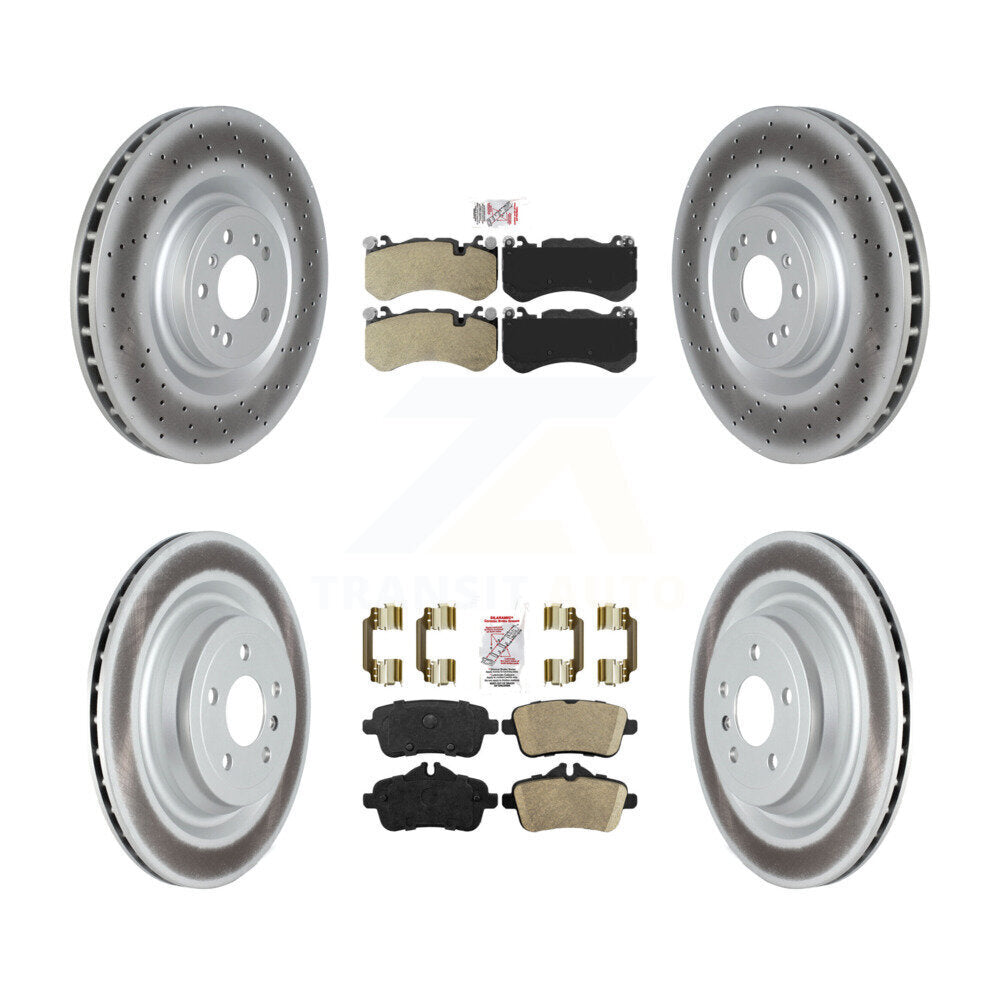 Transit Auto KGA-103140 Disc Brake Kit for 2014-2015 Mercedes-Benz ML63 AMG - Front and Rear