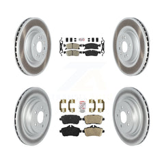 Transit Auto KGA-103150 Disc Brake Kit for 2016-2019 Mercedes-Benz GLE400 - Front and Rear