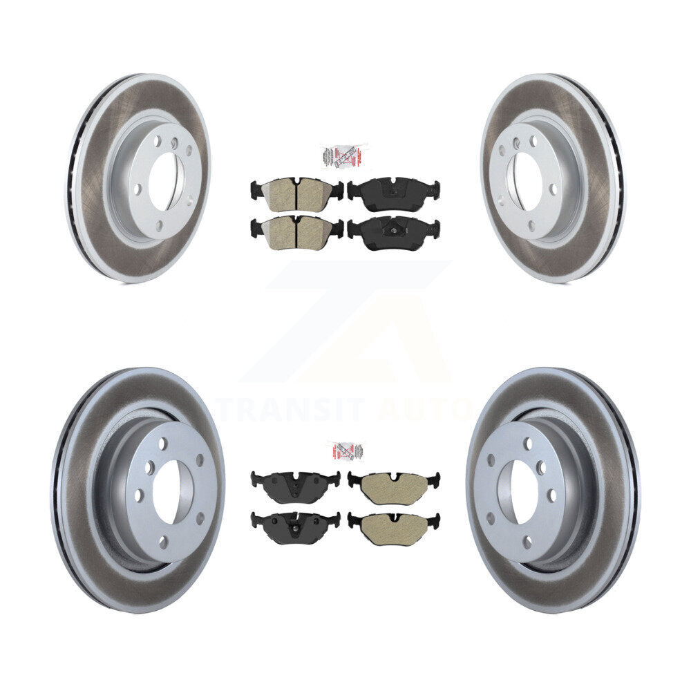 Transit Auto KGA-103157 Disc Brake Kit for 1996-1999 BMW 328i, BMW 328is - Front and Rear