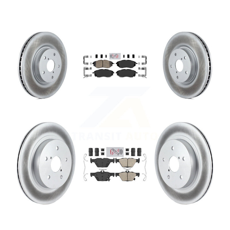 Transit Auto KGA-103158 Disc Brake Kit for 2015-2021 Subaru WRX, Subaru Legacy, Subaru Outback - Front and Rear