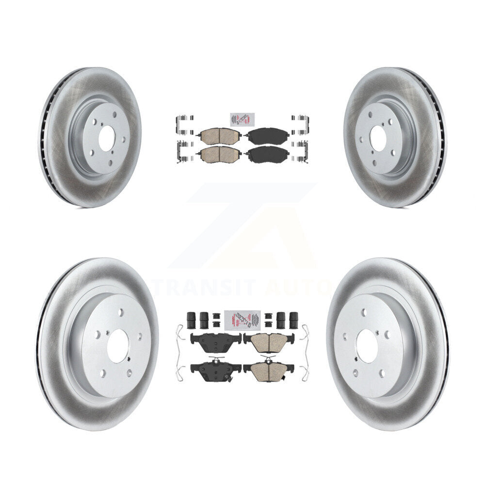 Transit Auto KGA-103159 Disc Brake Kit for 2015-2021 Subaru WRX, Subaru Legacy, Subaru Outback - Front and Rear