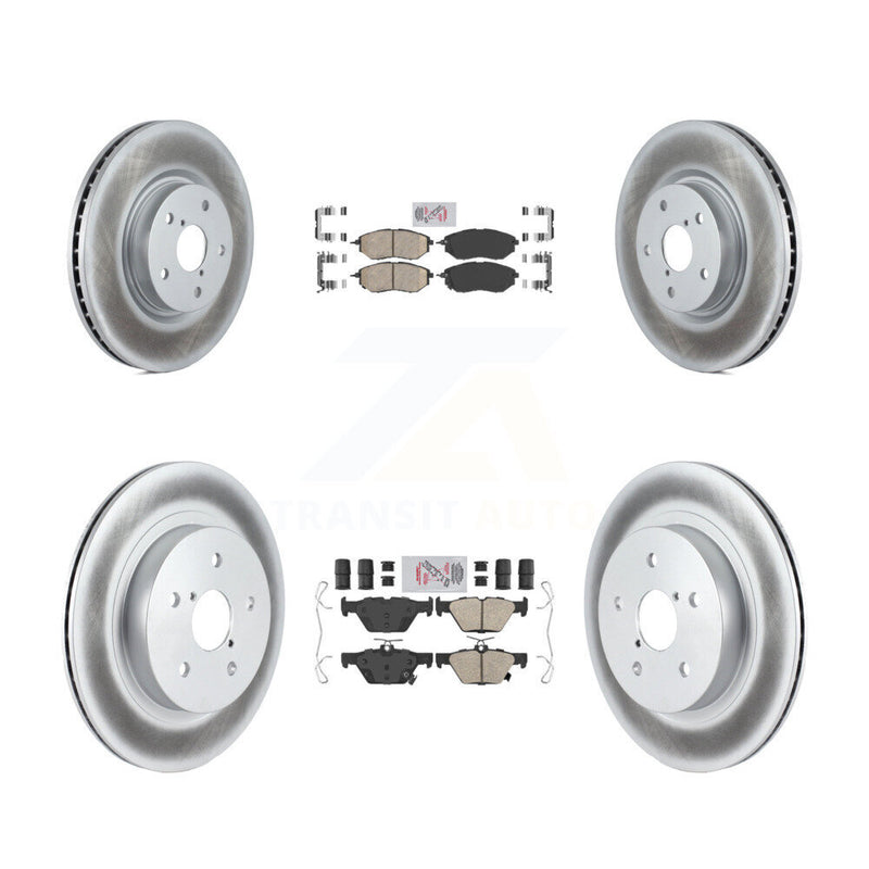 Transit Auto KGA-103159 Disc Brake Kit for 2015-2021 Subaru WRX, Subaru Legacy, Subaru Outback - Front and Rear