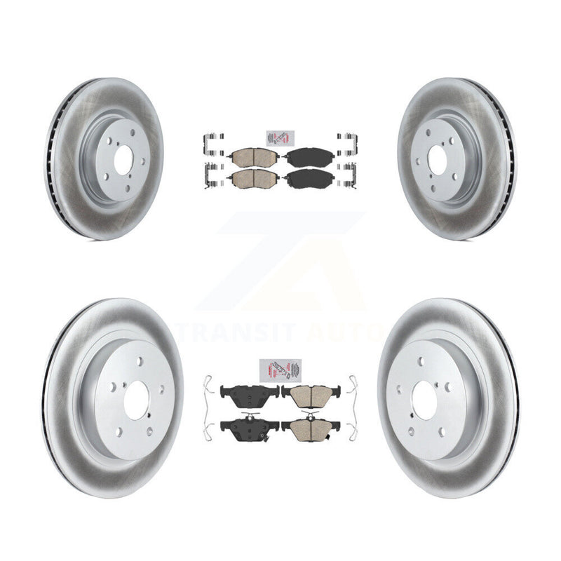 Transit Auto KGA-103161 Disc Brake Kit for 2015-2021 Subaru WRX, Subaru Legacy, Subaru Outback - Front and Rear
