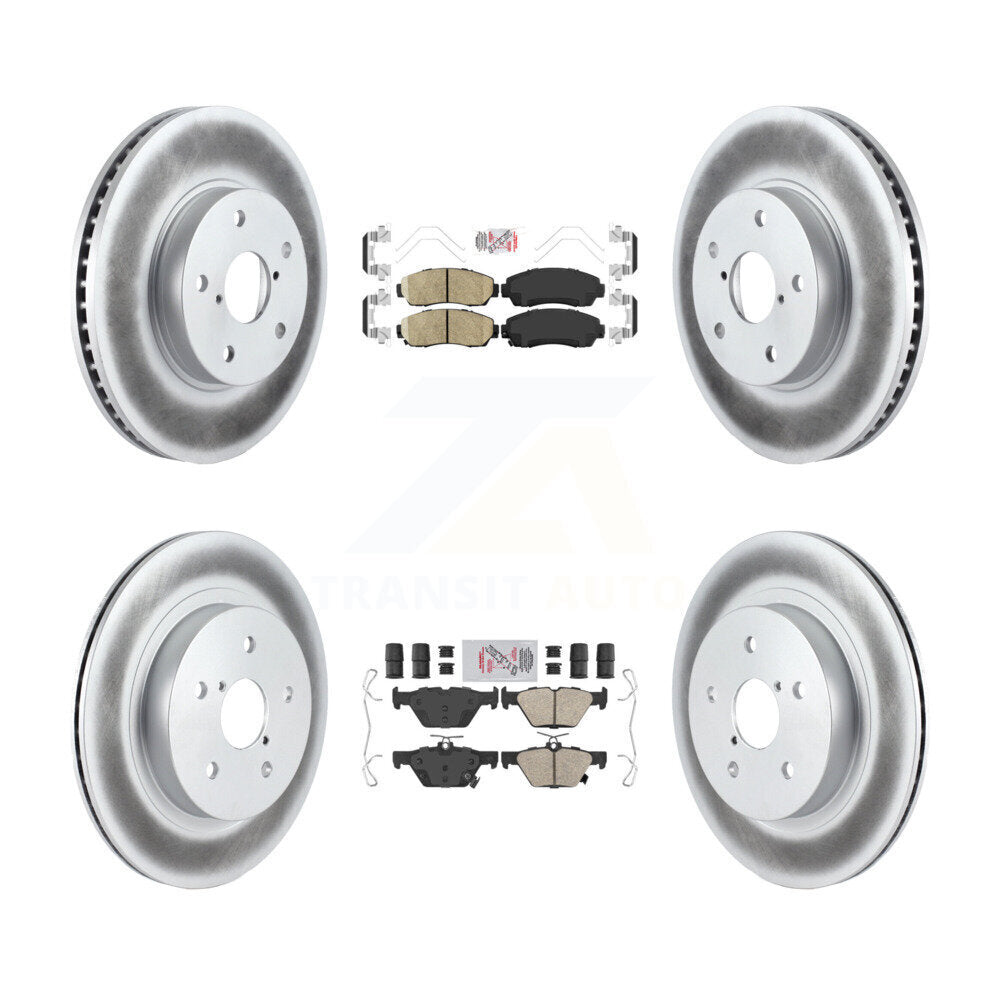 Transit Auto KGA-103162 Disc Brake Kit for 2016-2019 Subaru Legacy - Front and Rear