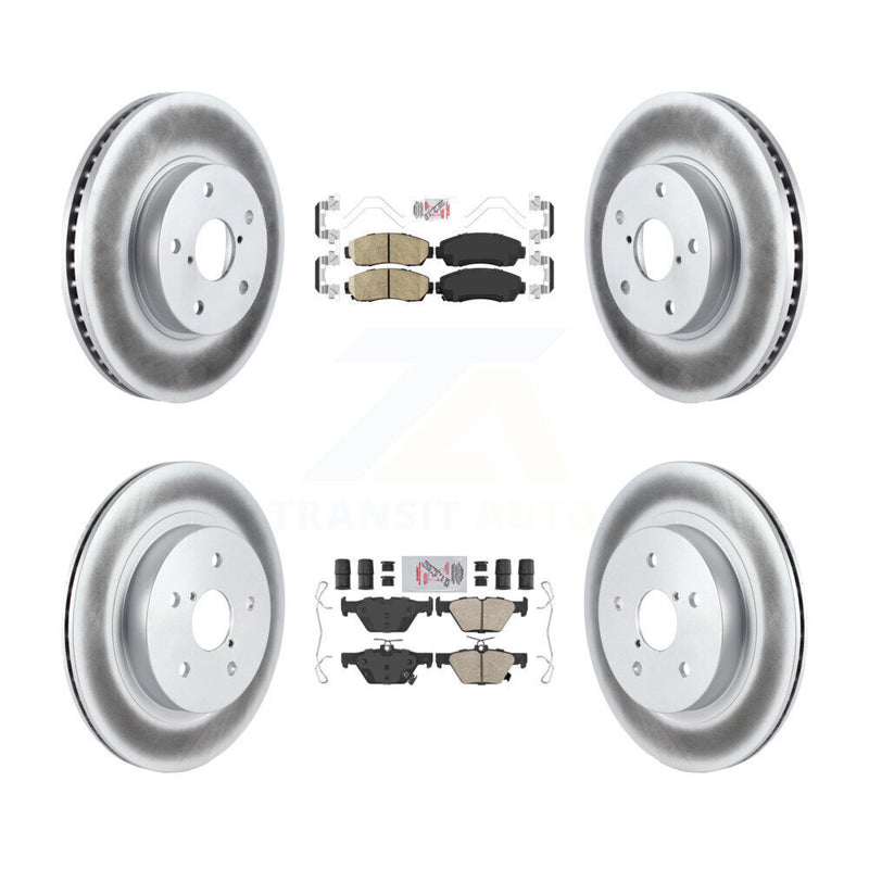 Transit Auto KGA-103162 Disc Brake Kit for 2016-2019 Subaru Legacy - Front and Rear