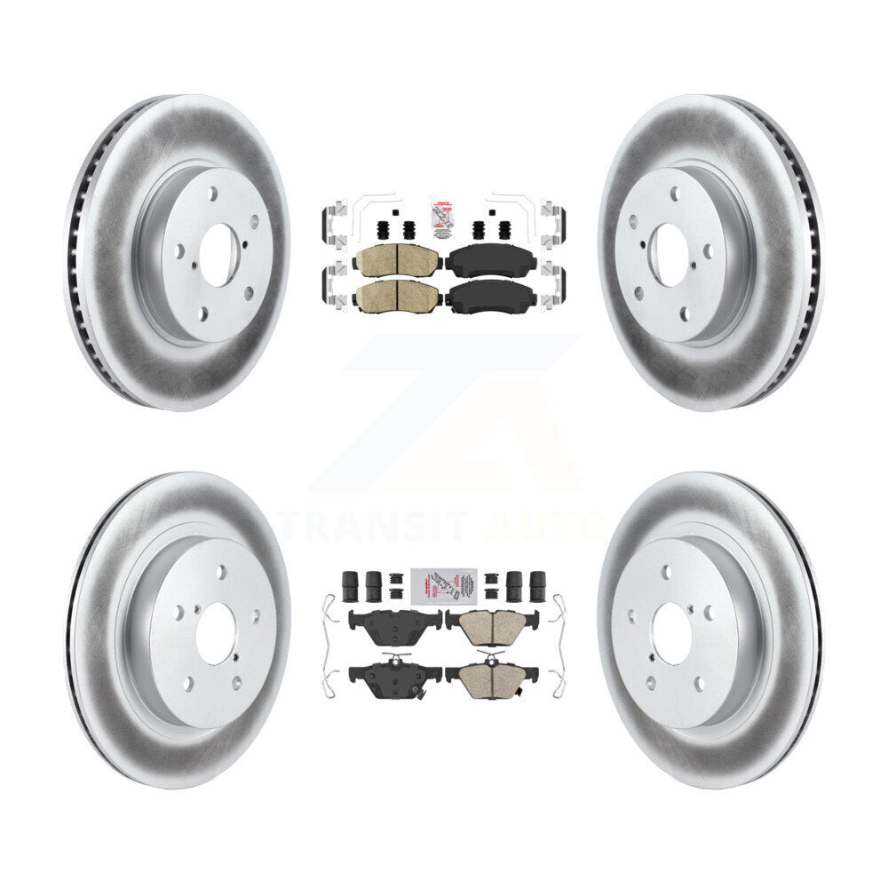 Transit Auto KGA-103163 Disc Brake Kit for 2016-2019 Subaru Legacy - Front and Rear