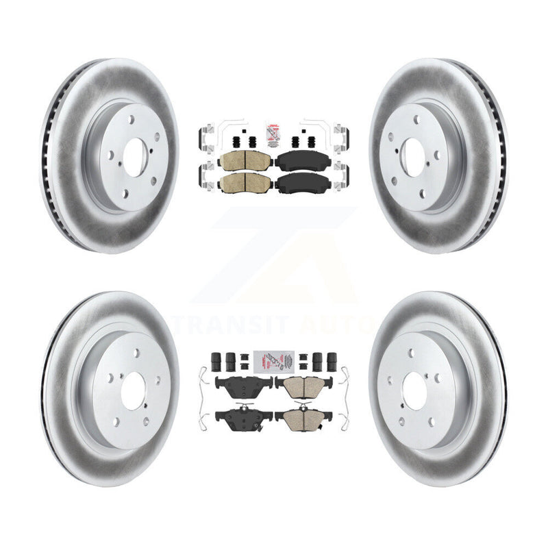 Transit Auto KGA-103163 Disc Brake Kit for 2016-2019 Subaru Legacy - Front and Rear
