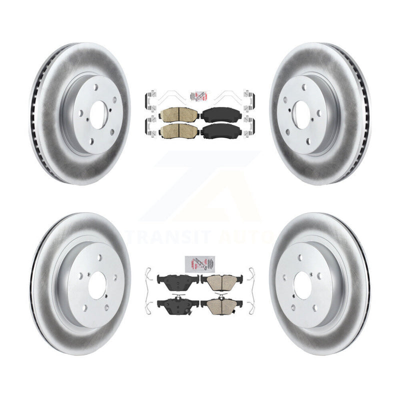 Transit Auto KGA-103164 Disc Brake Kit for 2016-2019 Subaru Legacy - Front and Rear