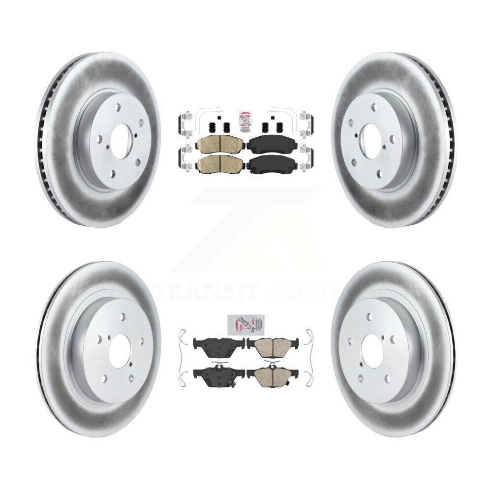 Transit Auto KGA-103165 Disc Brake Kit for 2016-2019 Subaru Legacy - Front and Rear