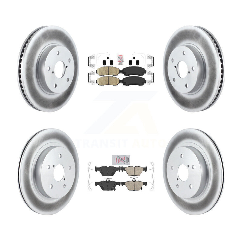 Transit Auto KGA-103165 Disc Brake Kit for 2016-2019 Subaru Legacy - Front and Rear
