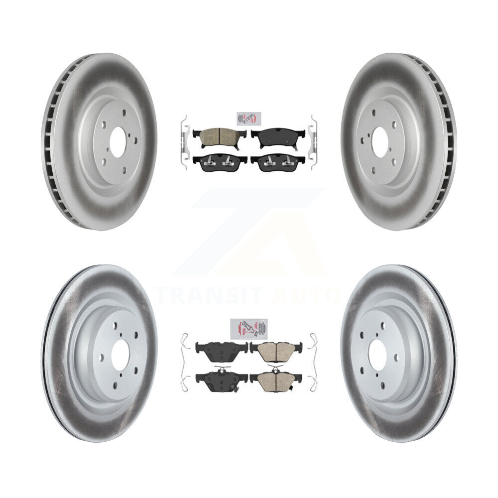 Transit Auto KGA-103167 Disc Brake Kit for 2019-2024 Subaru Ascent - Front and Rear