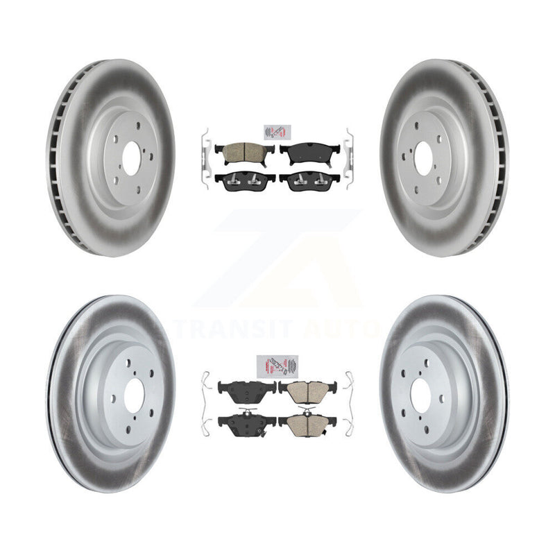 Transit Auto KGA-103167 Disc Brake Kit for 2019-2024 Subaru Ascent - Front and Rear