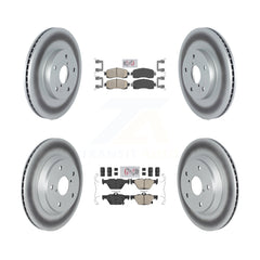 Transit Auto KGA-103168 Disc Brake Kit for 2019-2022 Subaru Forester - Front and Rear