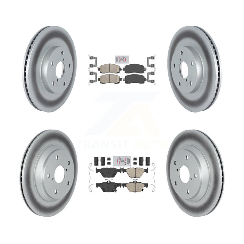 Transit Auto KGA-103168 Disc Brake Kit for 2019-2022 Subaru Forester - Front and Rear