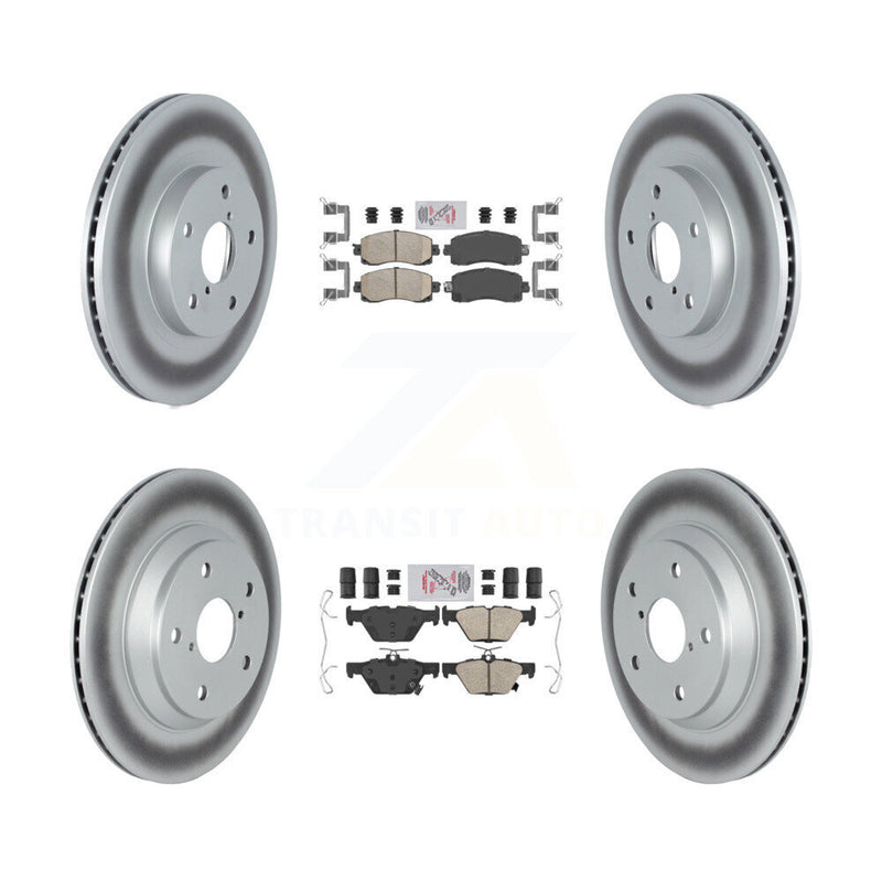 Transit Auto KGA-103169 Disc Brake Kit for 2019-2022 Subaru Forester - Front and Rear