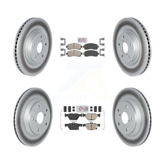 Transit Auto KGA-103170 Disc Brake Kit for 2019-2024 Subaru Crosstrek, Subaru Forester - Front and Rear