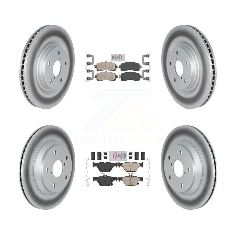 Transit Auto KGA-103170 Disc Brake Kit for 2019-2024 Subaru Crosstrek, Subaru Forester - Front and Rear