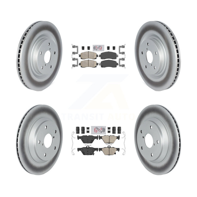 Transit Auto KGA-103171 Disc Brake Kit for 2019-2024 Subaru Crosstrek, Subaru Forester - Front and Rear