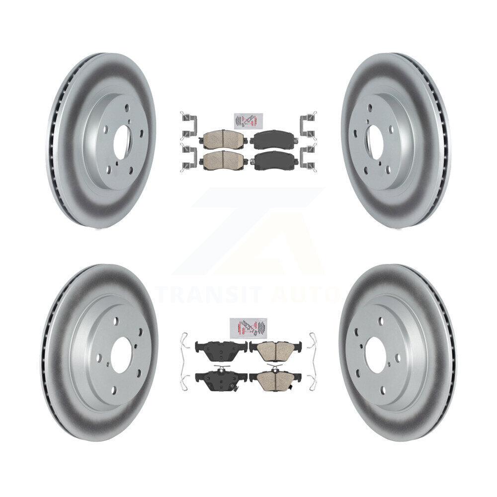 Transit Auto KGA-103172 Disc Brake Kit for 2019-2022 Subaru Forester - Front and Rear