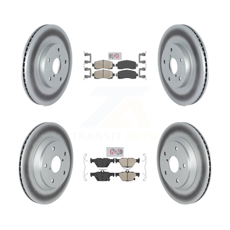 Transit Auto KGA-103172 Disc Brake Kit for 2019-2022 Subaru Forester - Front and Rear
