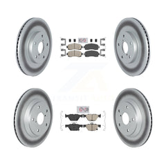 Transit Auto KGA-103173 Disc Brake Kit for 2019-2022 Subaru Forester - Front and Rear