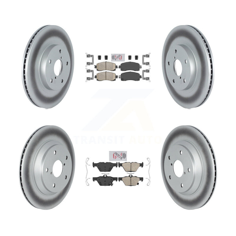 Transit Auto KGA-103173 Disc Brake Kit for 2019-2022 Subaru Forester - Front and Rear