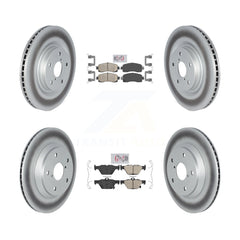 Transit Auto KGA-103174 Disc Brake Kit for 2019-2024 Subaru Crosstrek, Subaru Forester - Front and Rear