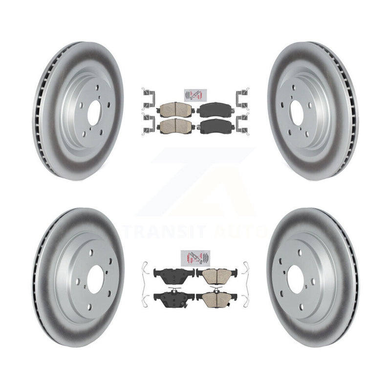 Transit Auto KGA-103174 Disc Brake Kit for 2019-2024 Subaru Crosstrek, Subaru Forester - Front and Rear