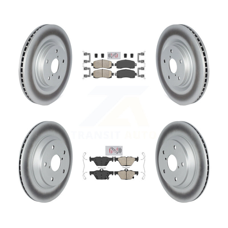 Transit Auto KGA-103175 Disc Brake Kit for 2019-2024 Subaru Crosstrek, Subaru Forester - Front and Rear